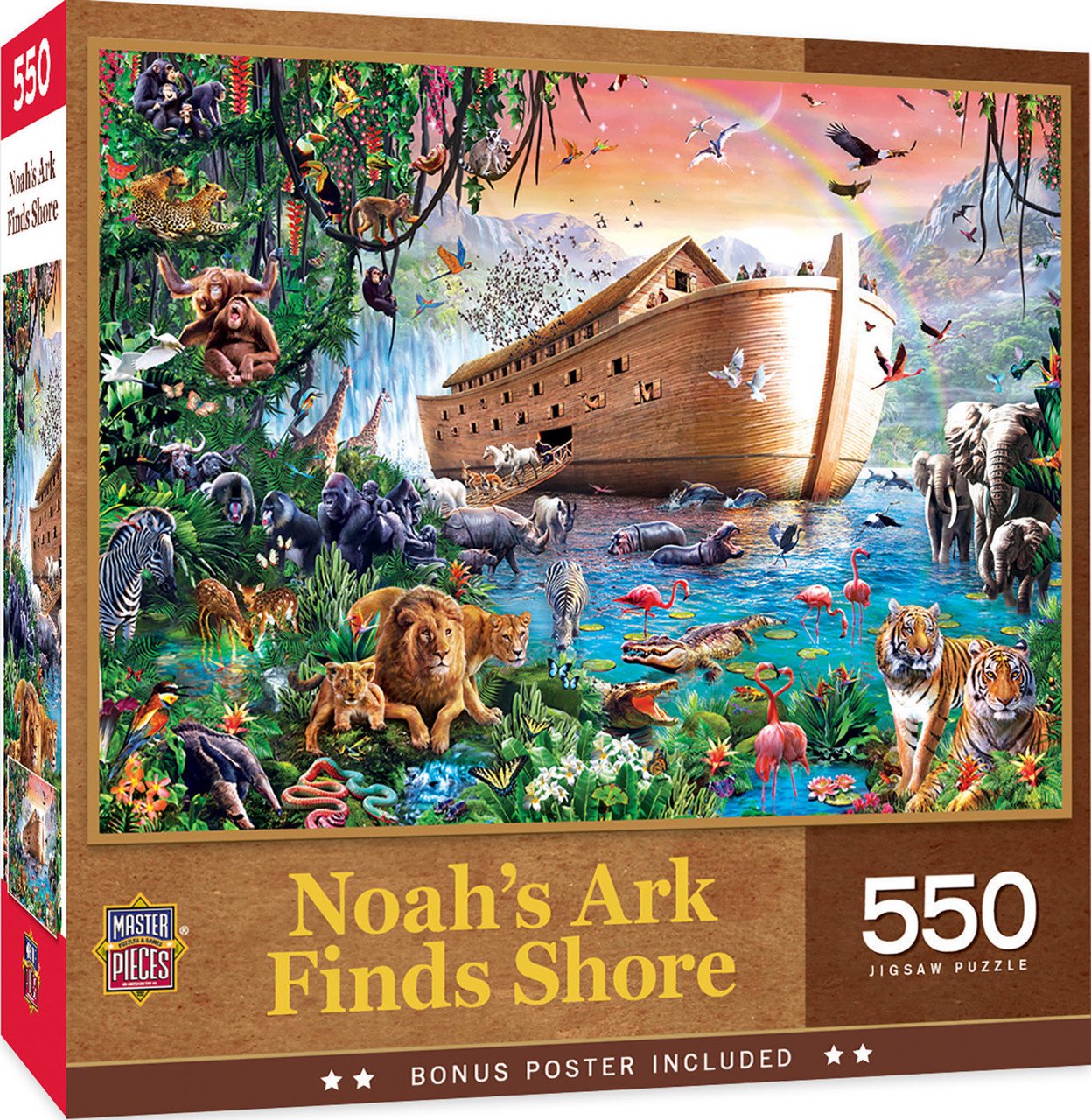 Inspirational - Noah?s Ark Finds Shore 550pc Puzzle