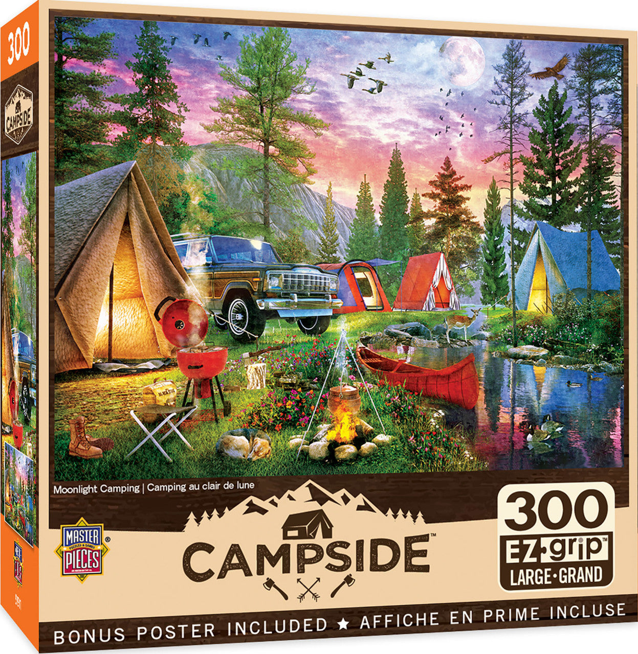 Campside - Moonlight Camping 300pc EzGrip Puzzle