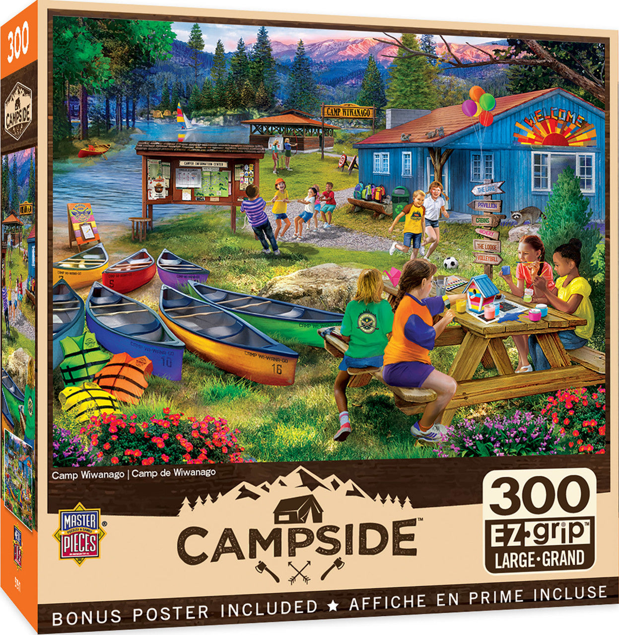 Campside - Camp Wiwango 300pc EzGrip Puzzle