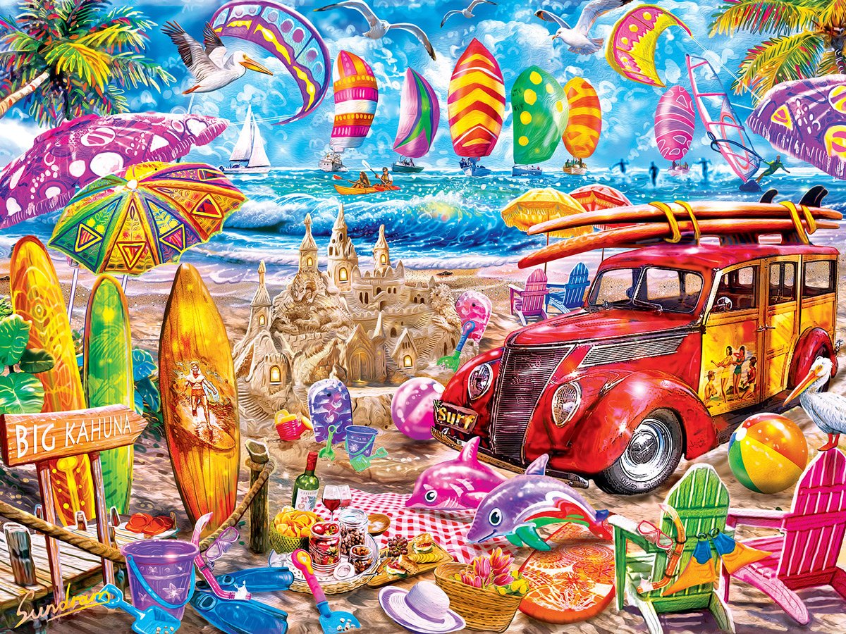 Tropics - Surf's Up 300pc EzGrip Puzzle