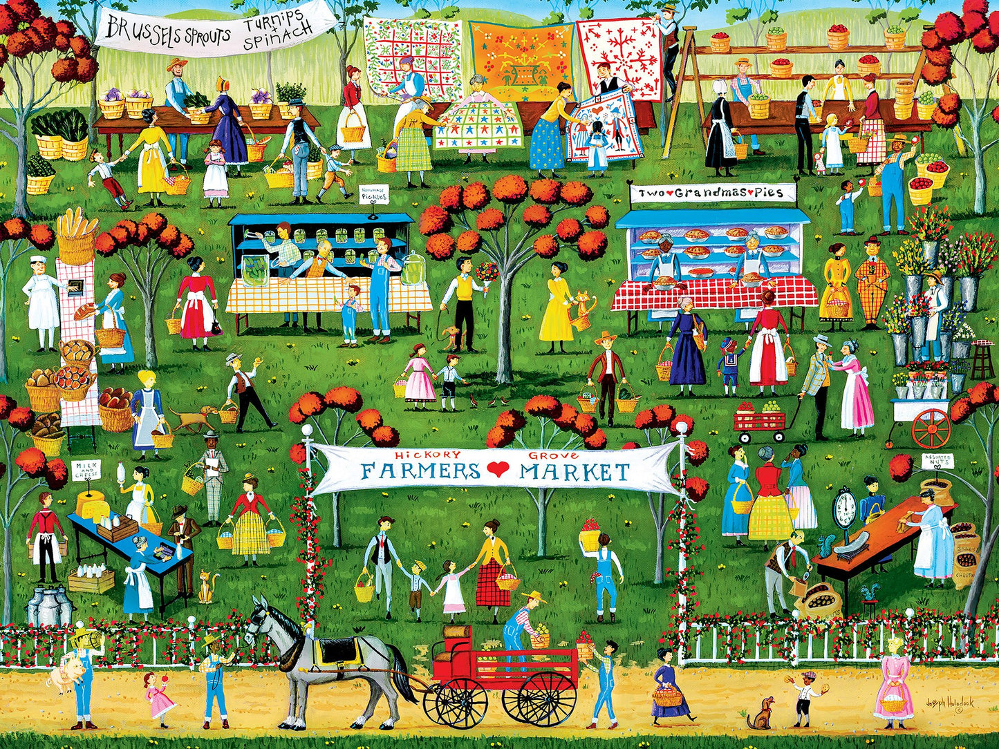 Farmer's Market - Hickory Grove 750pc Puzzle