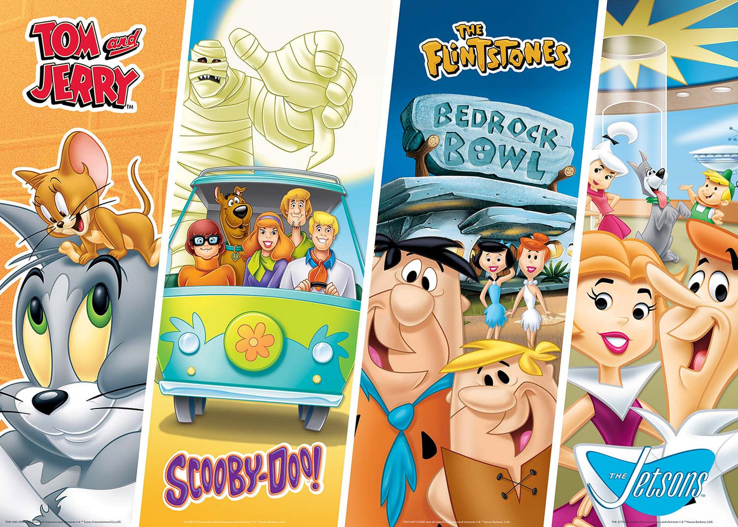 Hanna-Barbera Collage 500 pc