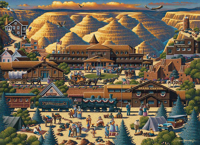 Grand Canyon - 1000pc Suitcase Jigsaw Puzzle by Masterpieces