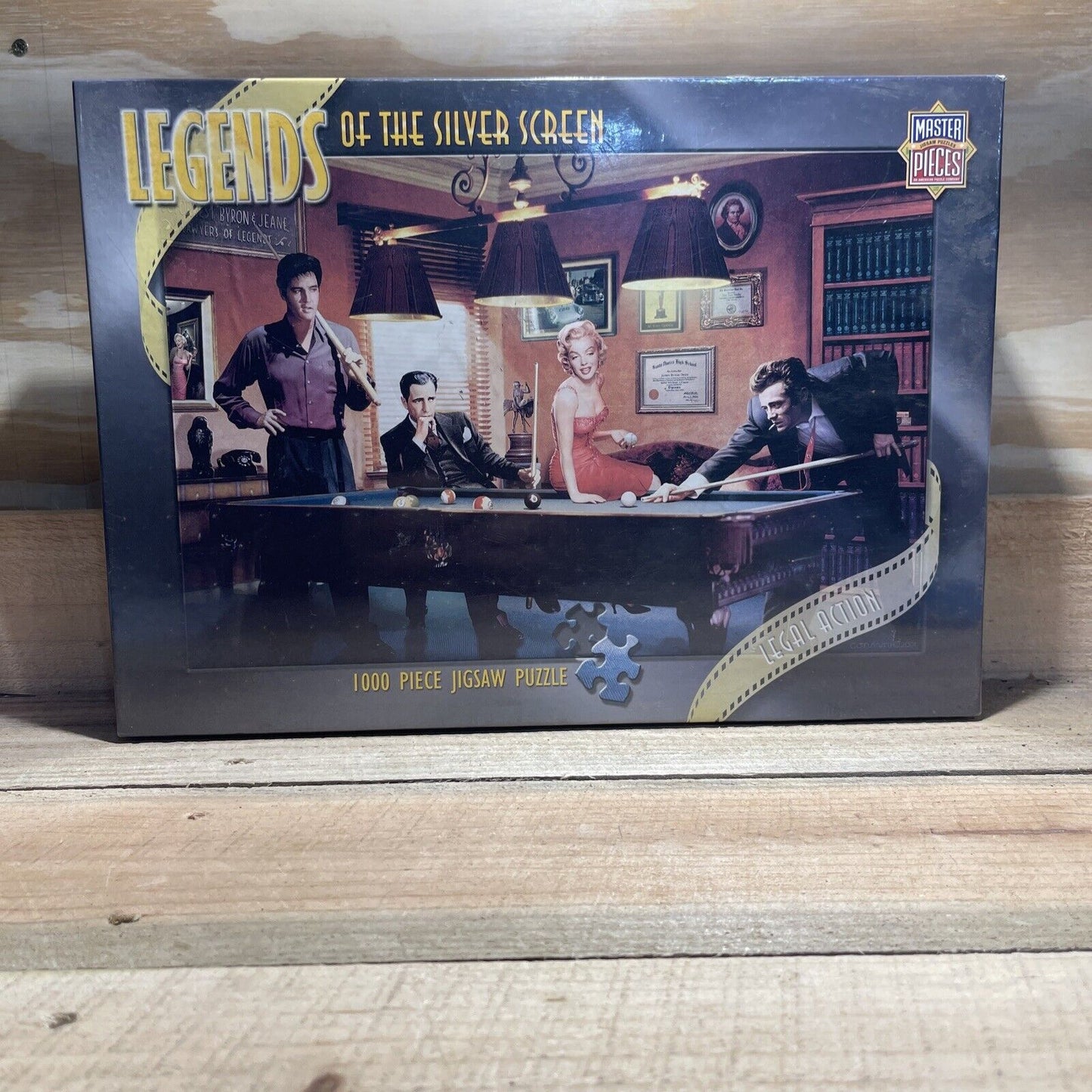 Legends of the Silver Screen Legal Action 1000 Piece Jigsaw Puzzle