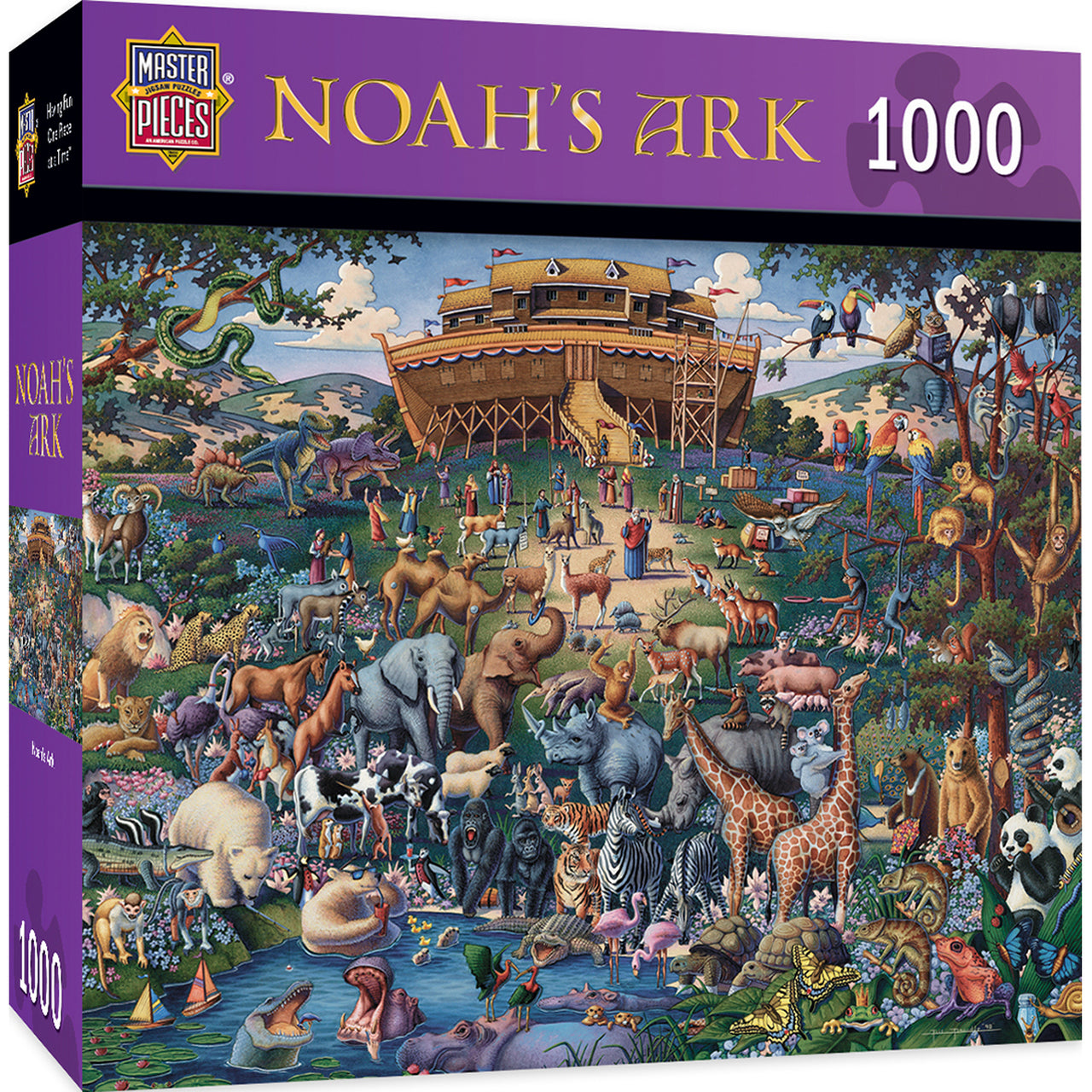 INSPIRATIONAL NOAH'S ARK 1000 PIECE JIGSAW PUZZLE