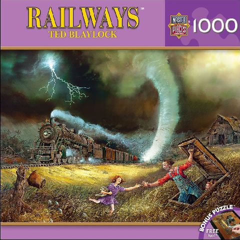 Railways - Tornado Alley 1000 Piece Puzzle