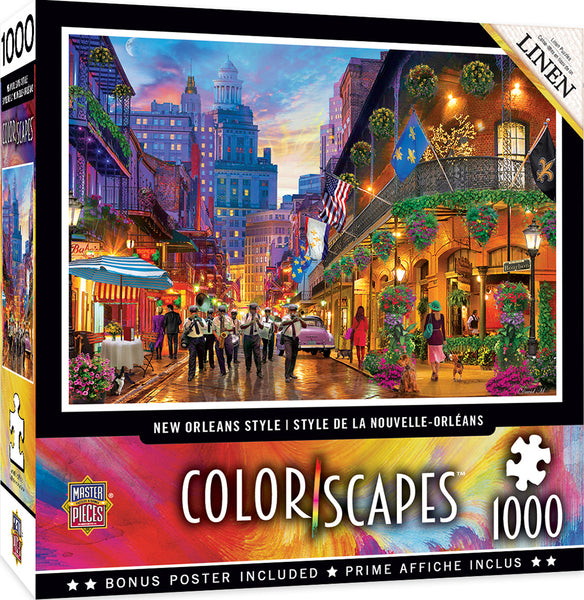 Colorscapes - New Orleans Style 1000pc Puzzle