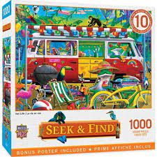 Seek & Find - Van Life 1000pc Puzzle