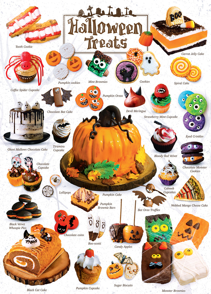 Scrumptious - Halloween Treats 1000pc Puzzle