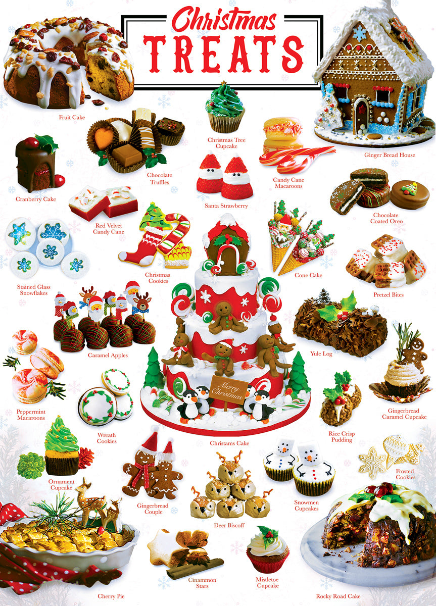 Scrumptious - Christmas Treats 1000pc Puzzle