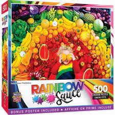Rainbow Sauce - Fruity-licious 500pc Puzzle
