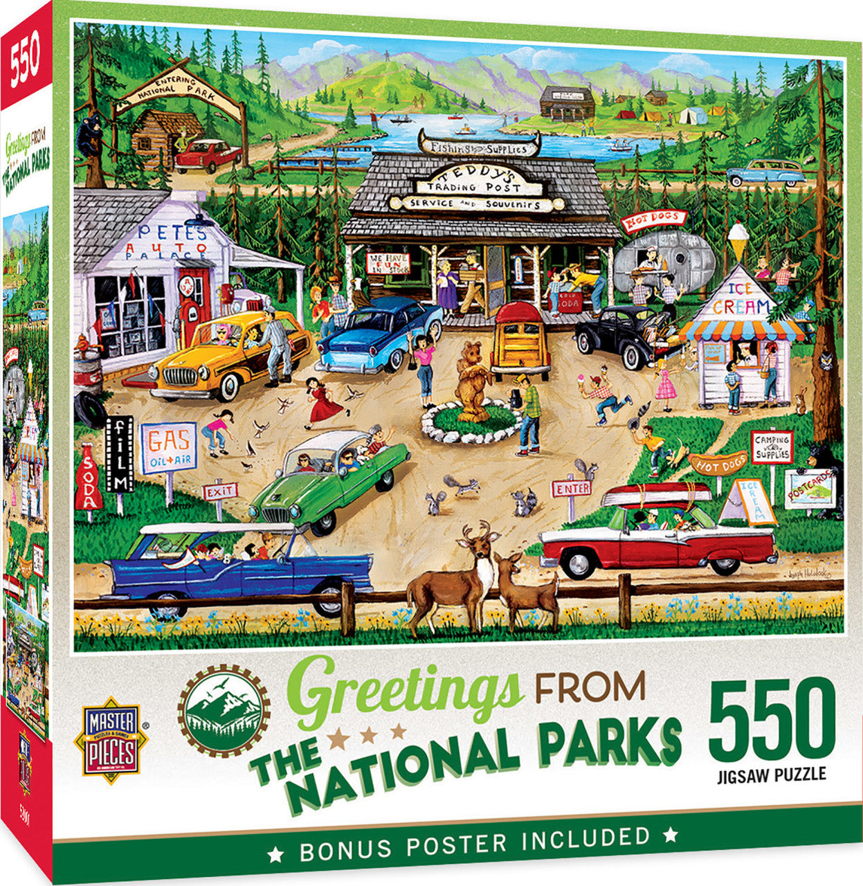 Greetings From - The National Parks 550pc Puzzle