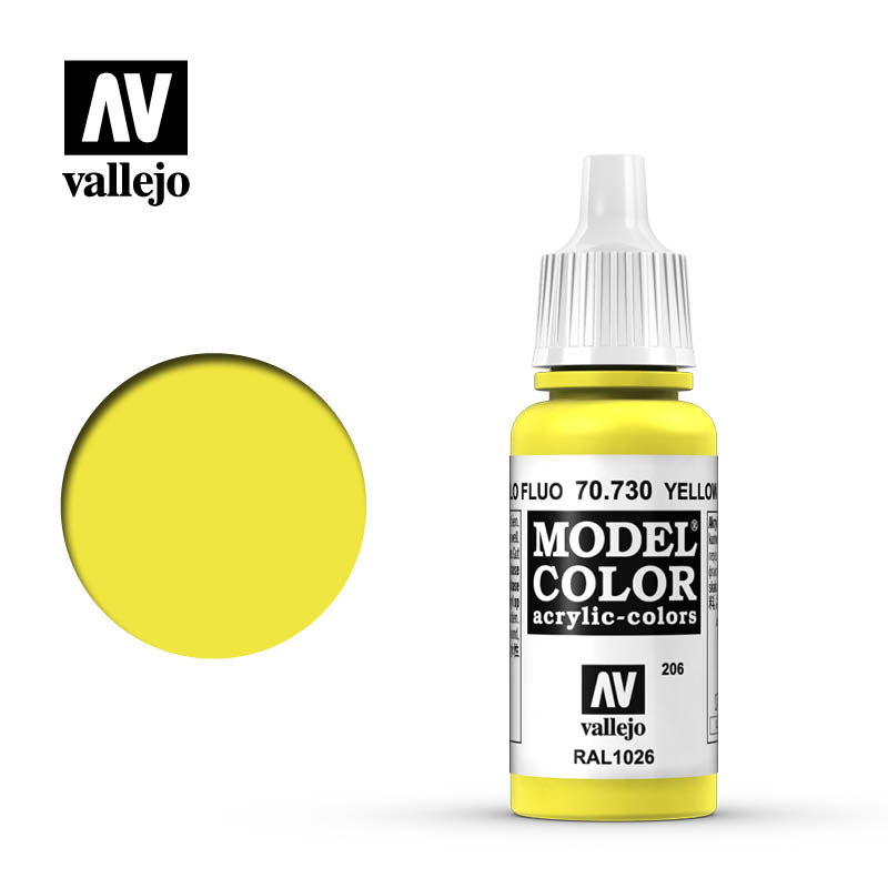 70.730 Yellow Fluo Fluorescent 17 ml.