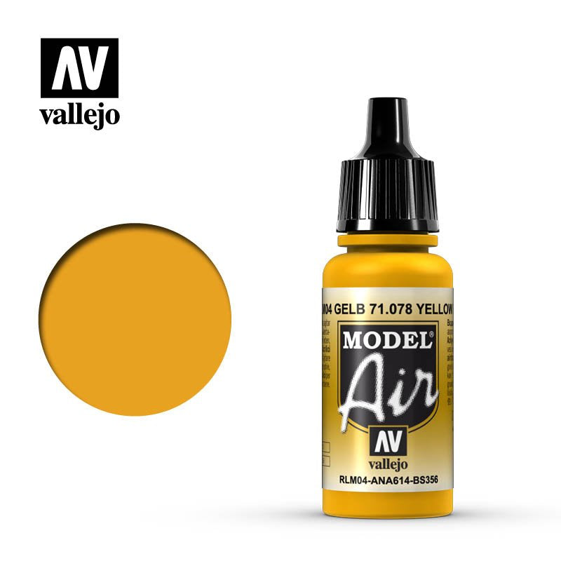 71.078 Yellow RLM04 Color or Gold Yellow 17 ml.