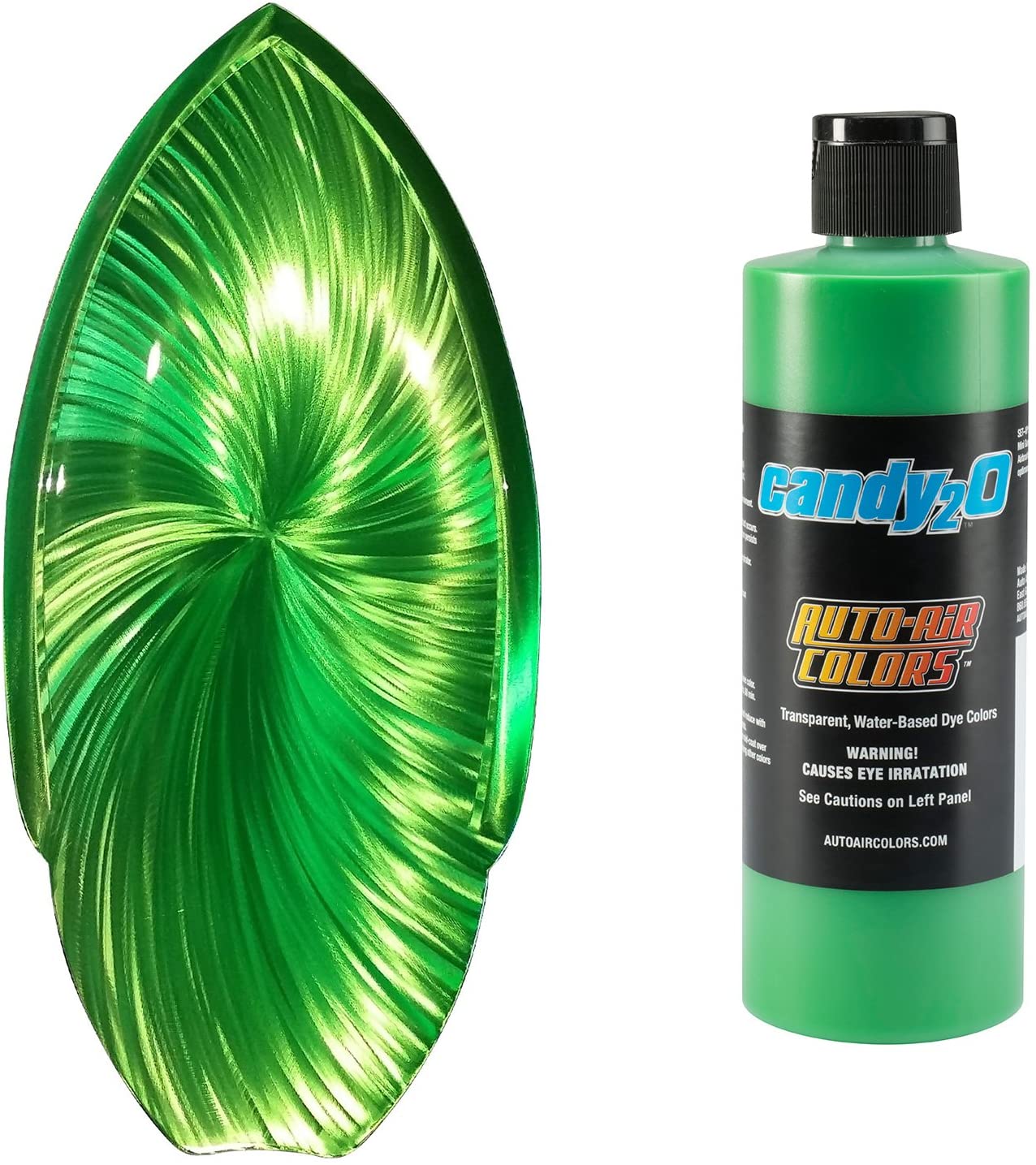 Poison Green Createx Auto-Air 2 oz. Bottle Candy2O Waterborne Custom Paints