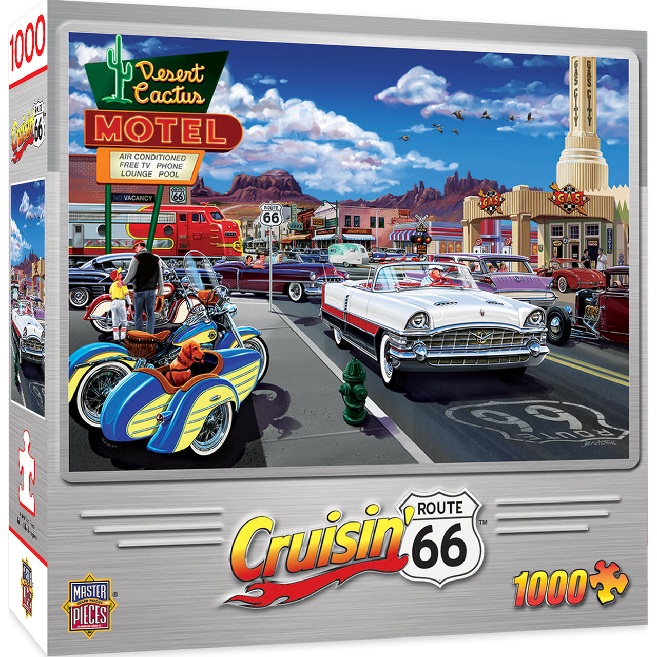Cruisin? Rt66 - Drive Through on Rte. 66 1000pc Puzzle