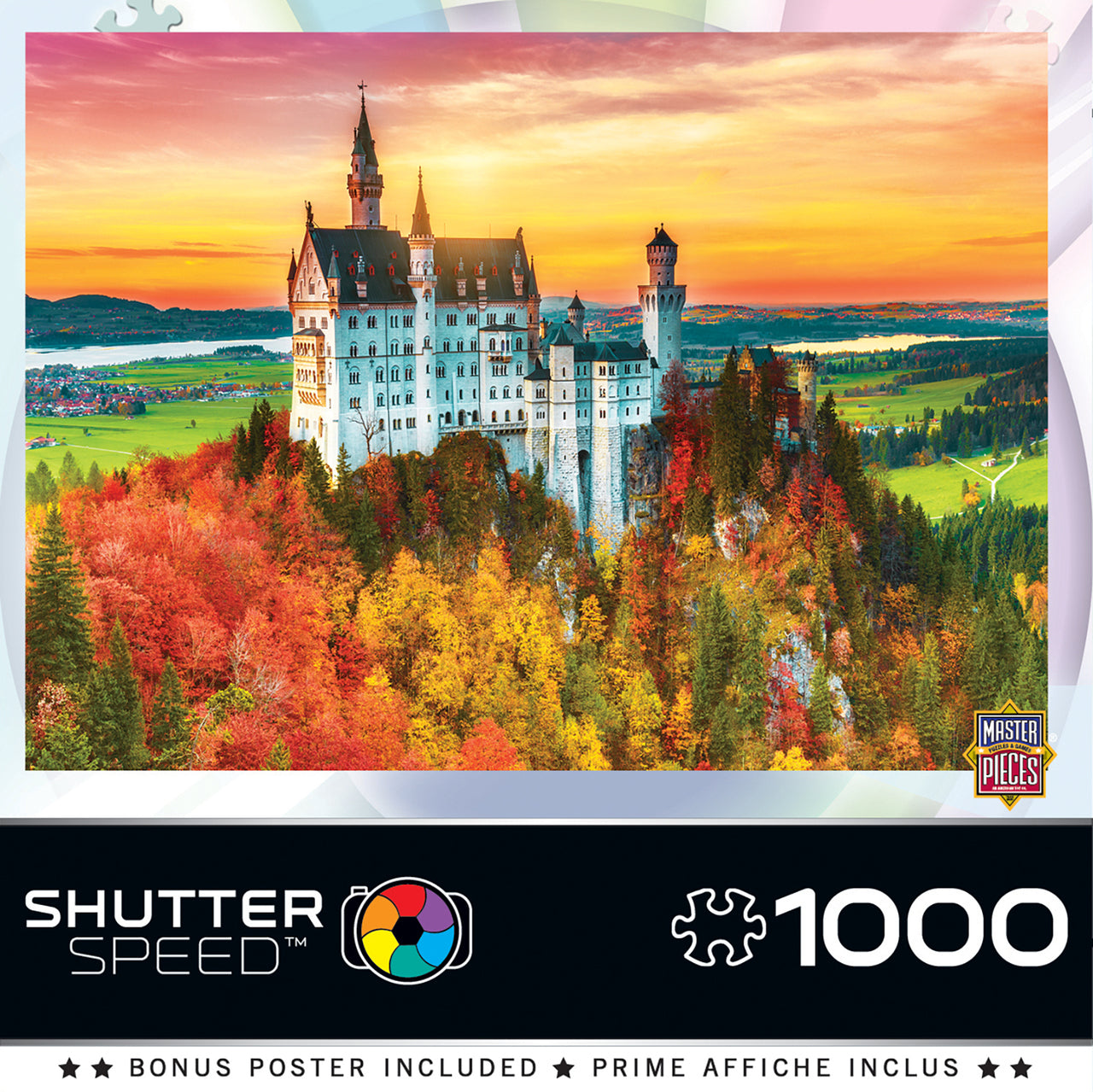 Shutterspeed - Autumn Castle 1000pc Puzzle