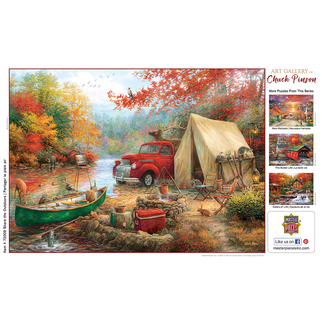Art Gallery - Share the Outdoors 1000pc Puzzle