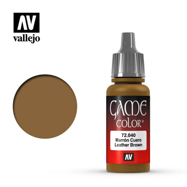 72.040 Leather Brown Color 17 ml.