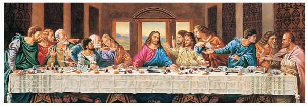 Inspirational - Last Supper 1000pc Panoramic Puzzle