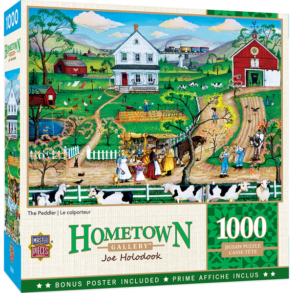 Hometown Gallery - The Peddler 1000pc Puzzle