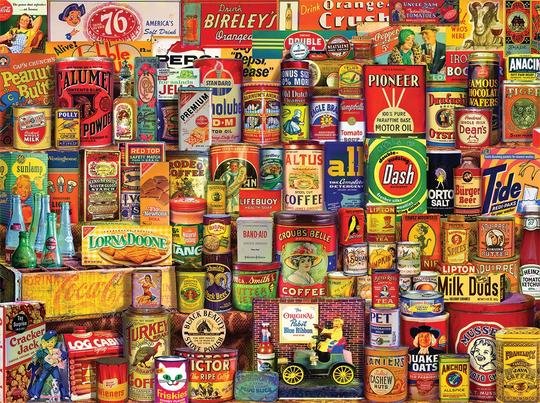 Favorite Brands (1329pz) - 1000 Piece Jigsaw Puzzle