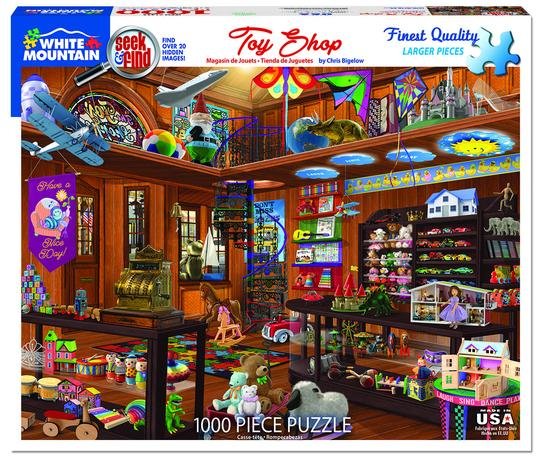 Toy Shop Seek & Find (1499PZ) - 1000 Piece Jigsaw Puzzle