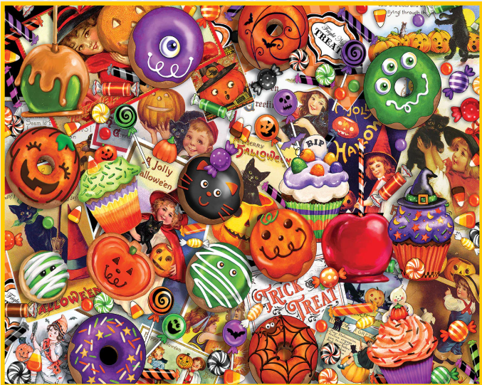 Trick or Treat (1663pz) - 1000 Piece Jigsaw Puzzle
