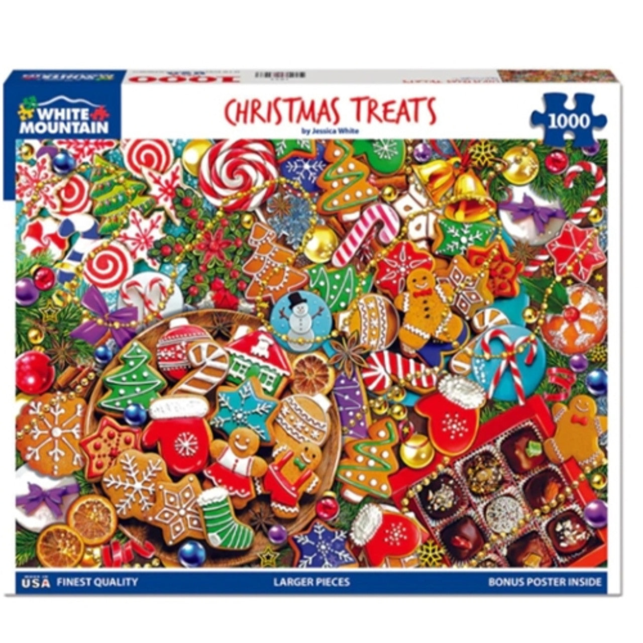 Christmas Treats (1835pz) - 1000 Piece Jigsaw Puzzle