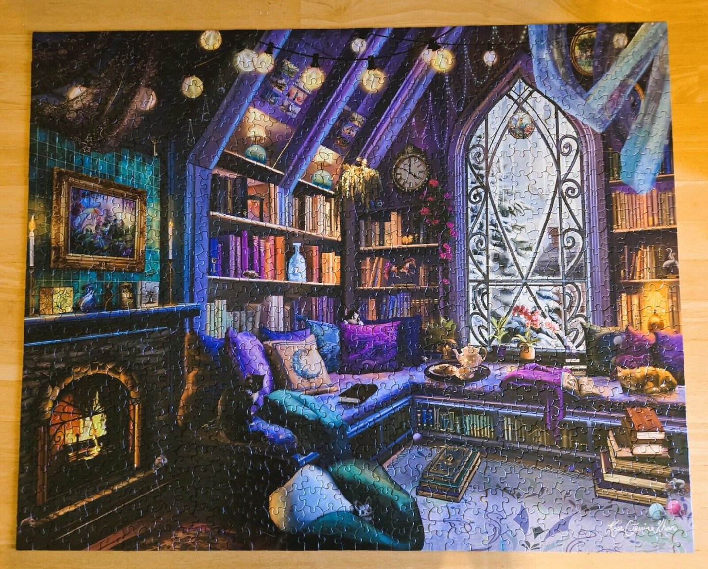 Book Nook (1886pz) - 1000 Piece Jigsaw Puzzle