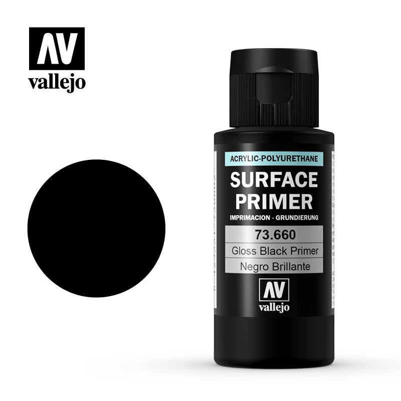 73.660 Gloss Black Primer Primer 60 ml.