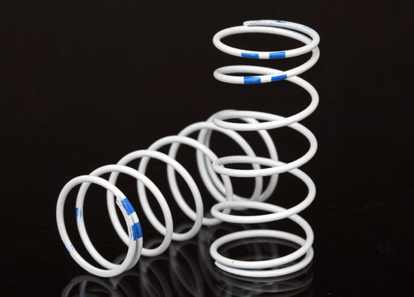 Spring shock white (GTR long) (0.892 rate blue) (1 pair)