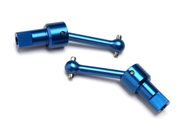 Driveshaft assembly front/rear 6061-T6 aluminum (blue-anodized) (2)