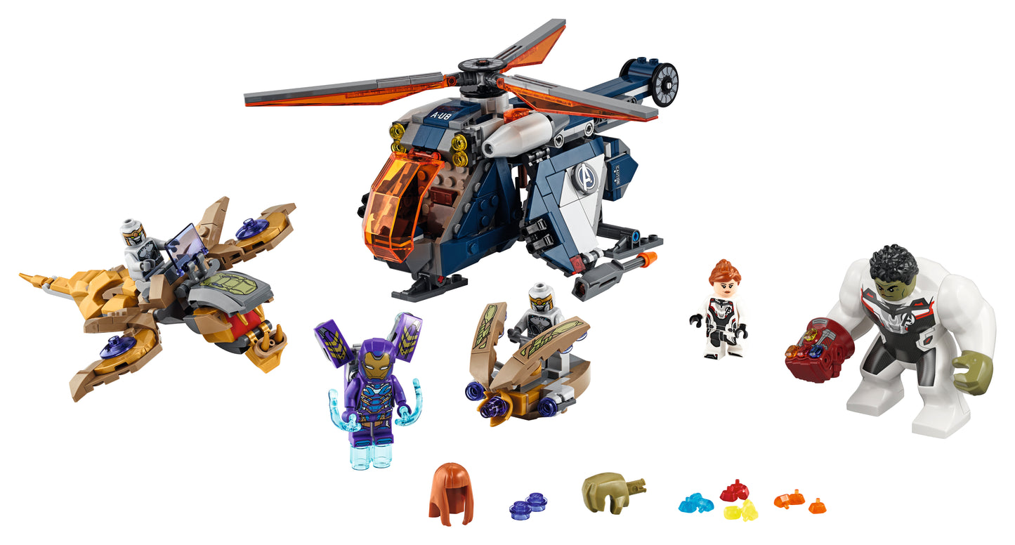 Avengers Hulk Helicopter Rescue