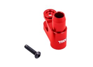 SERVO HORN STEERING ALUM RED