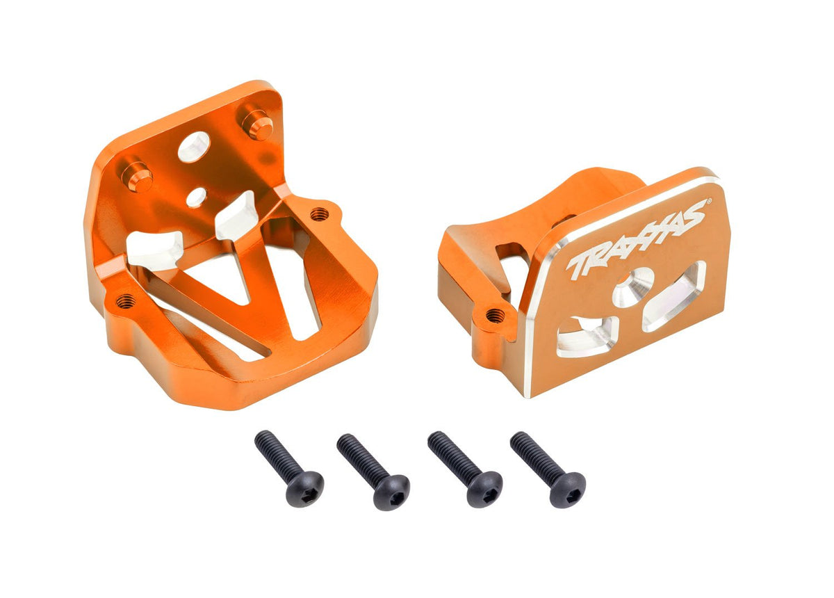 MOTOR MOUNTS ALUM ORNG (F&R)