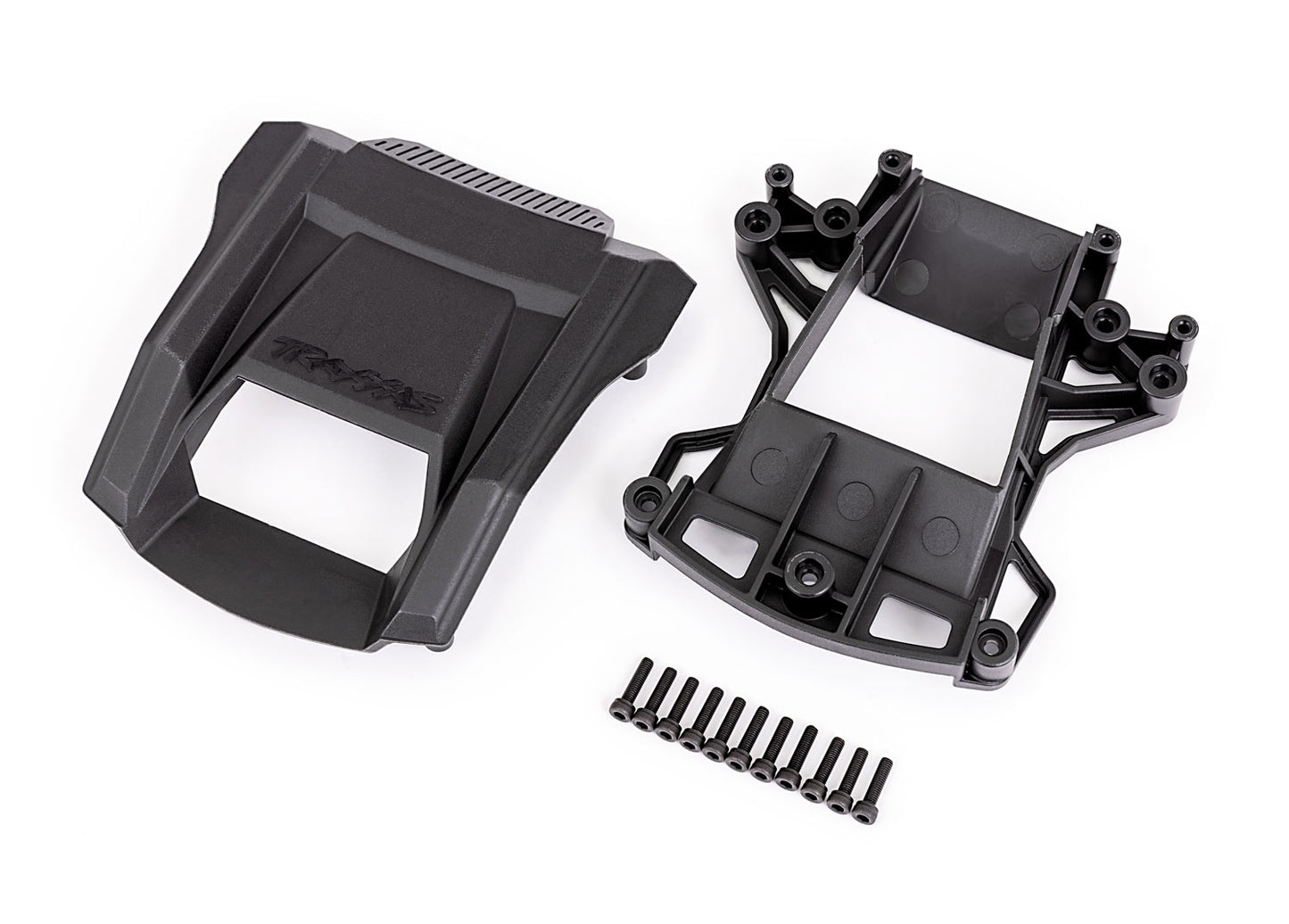 Skid pads (hood scoop)/ mount/ 3x12mm CS (11) (attaches to #7812 body)
