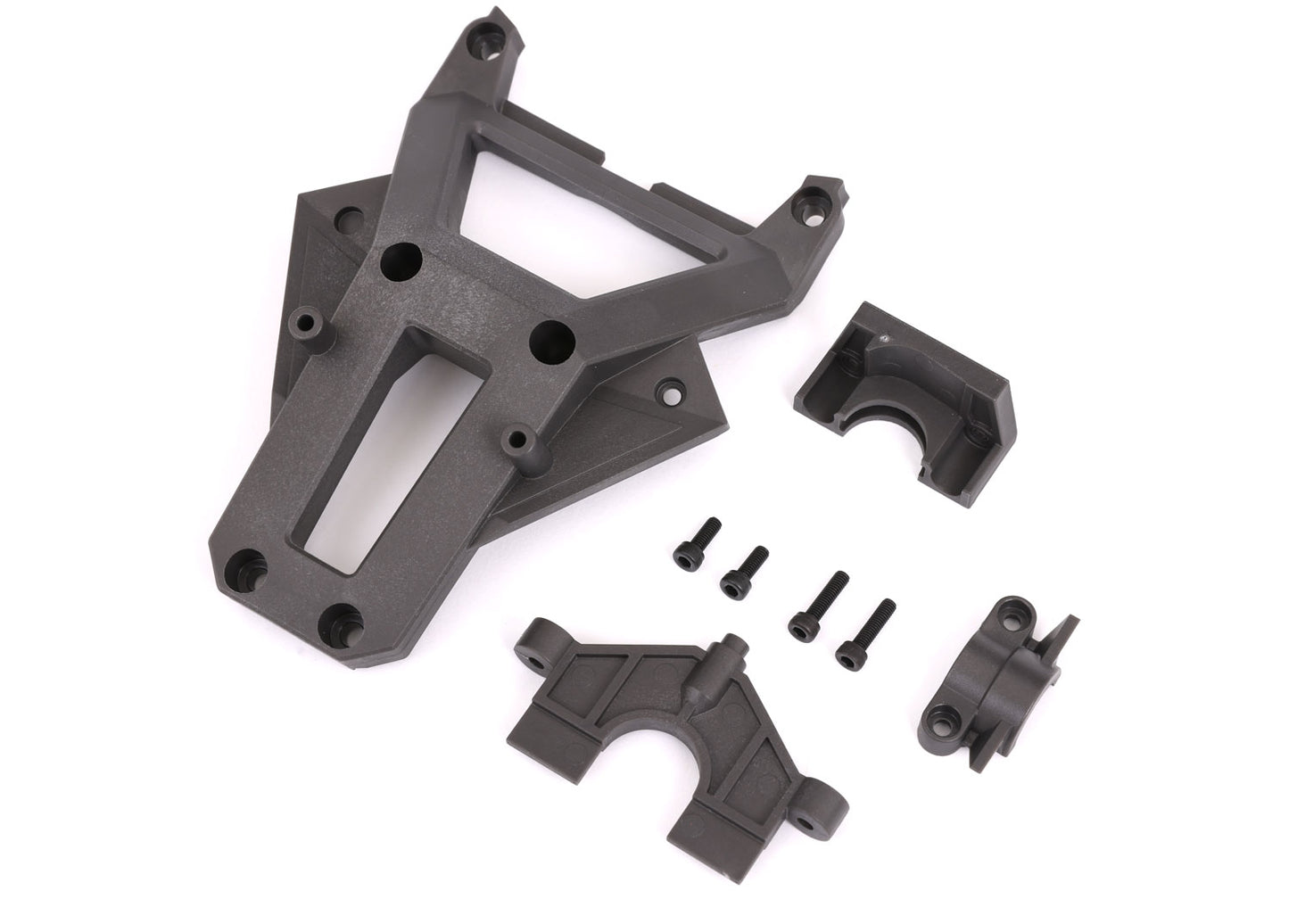 Servo mount/ bulkhead cover/ chassis brace/ steering cover /3x12mm CS (2)