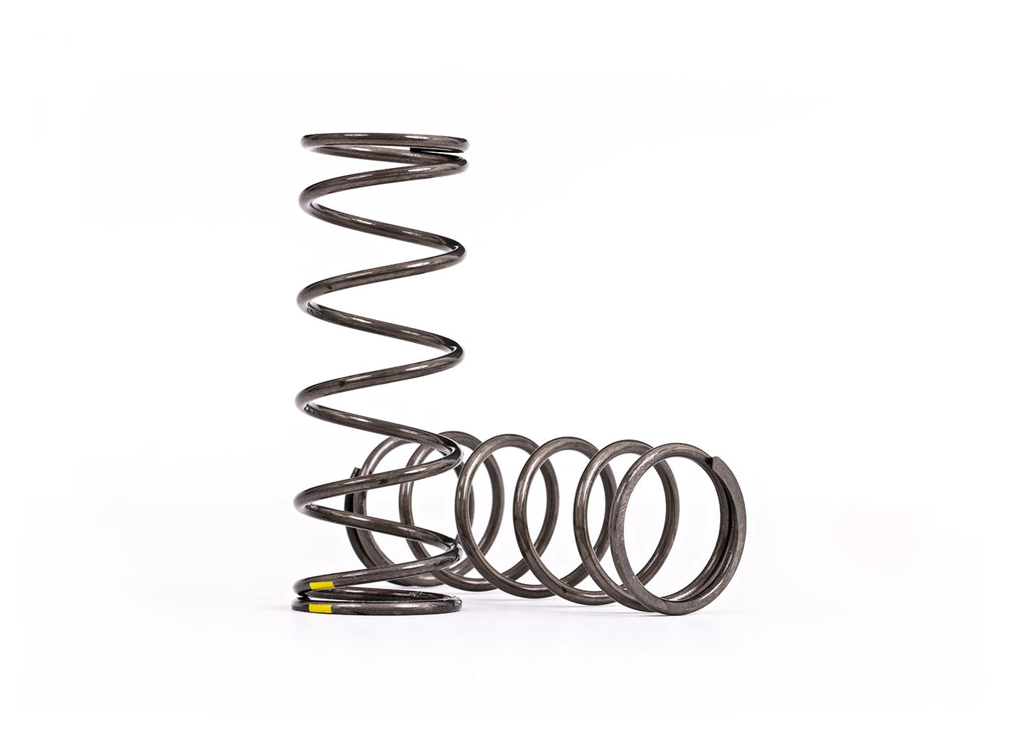 Springs shock medium (natural finish) (GTX) (5.543 rate yellow stripe) (2)