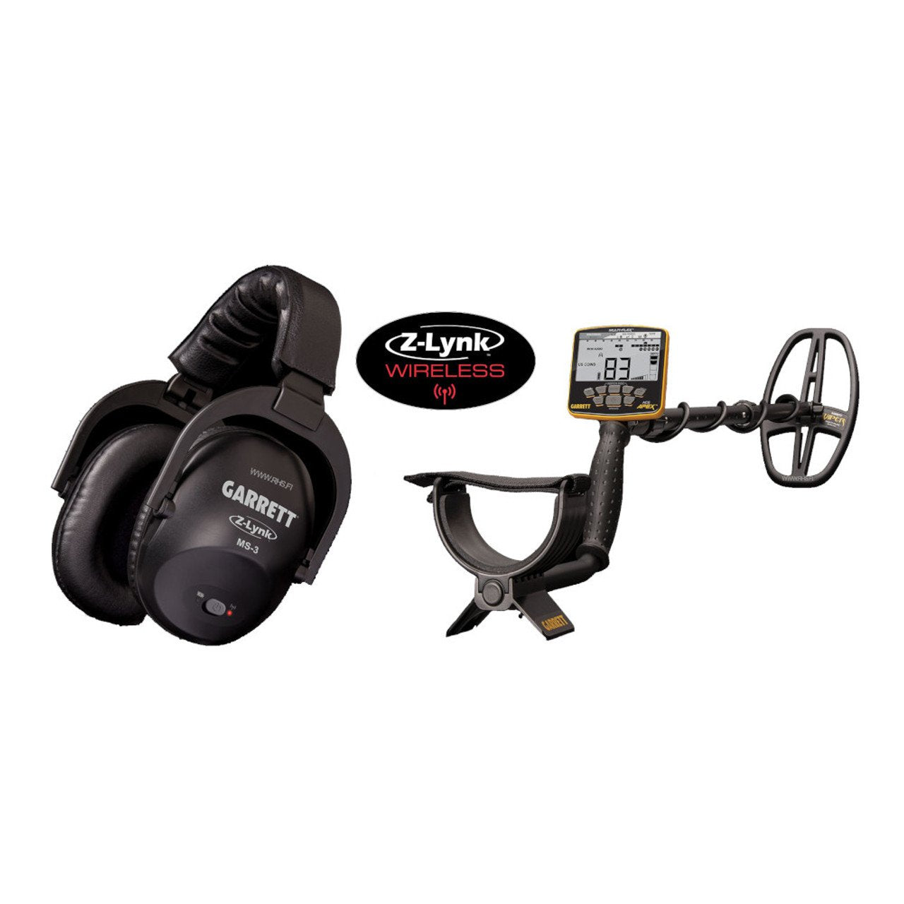 ACE APEX Metal Detector (Wireless Package with Headphones)