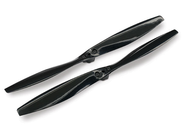 Rotor blade set black (2) (with screws)