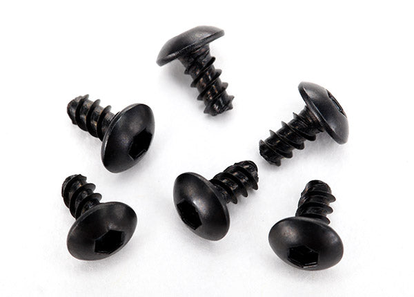 Screws 2.6x5mm button-head self-tapping (hex drive) (6)