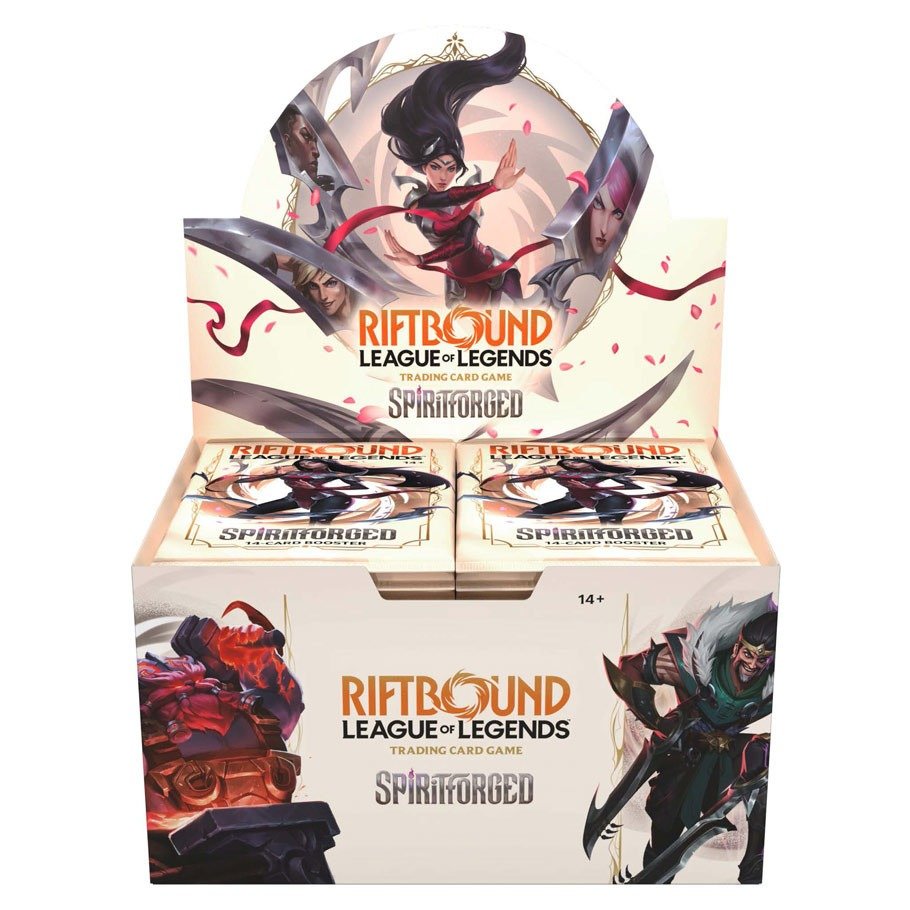 Riftbound: League of Legends Spiritforged Booster Display