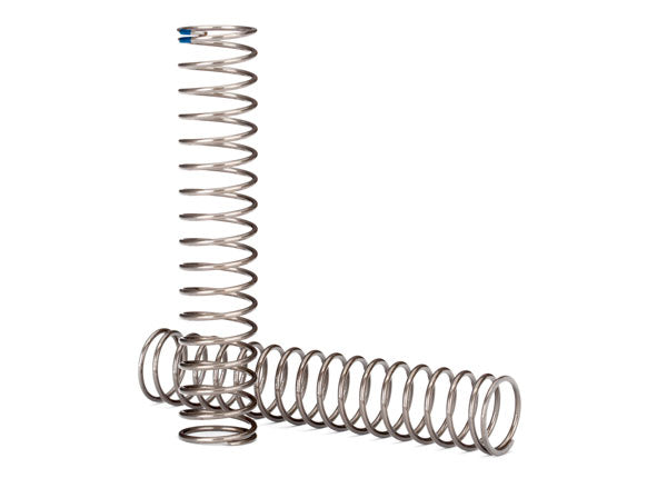 Springs shock long (natural finish) (GTS) (0.62 rate blue stripe) (for use with TRX-4 Long Arm Lift Kit)
