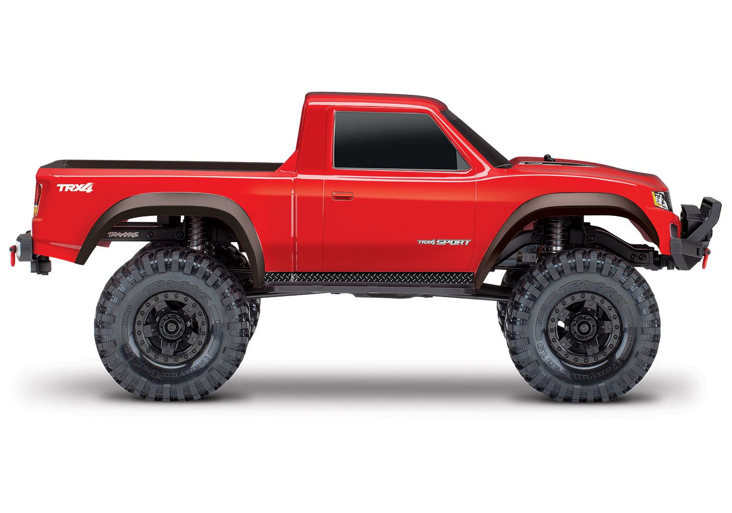 Discontinued - TRX-4 Sport: 1/10 Scale 4WD Electric Truck. Ready-to-Race with TQ 2.4GHz Radio System XL-5 HV ESC (fwd/rev) and Titan 550 motor.