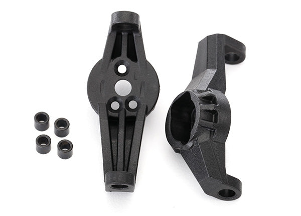 Caster blocks (portal drive) left & right/ kingpin bushings (4)