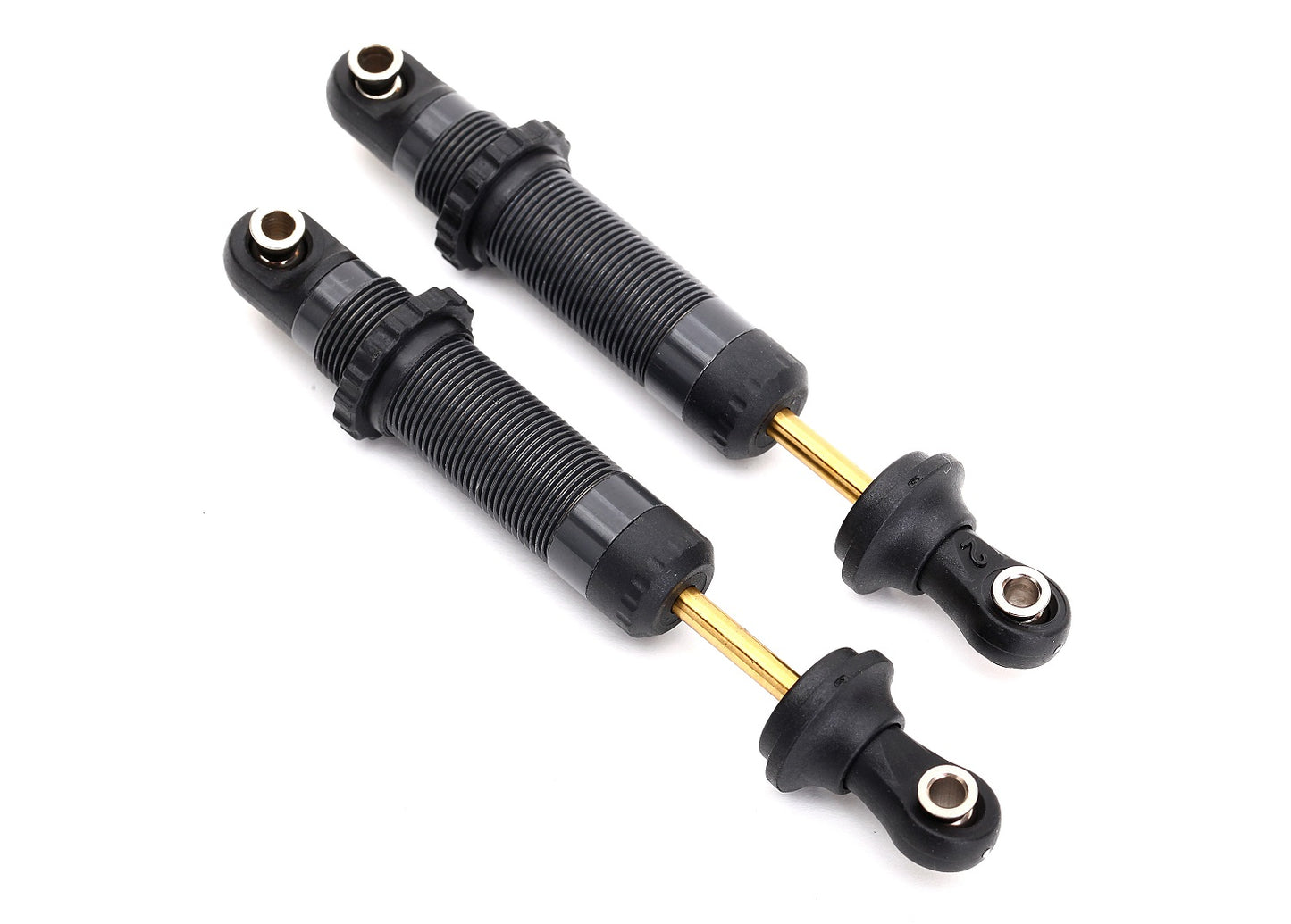 Shocks GTS hard-anodized PTFE-coated aluminum bodies with TiN shafts (assembled with spring retainers) (2)