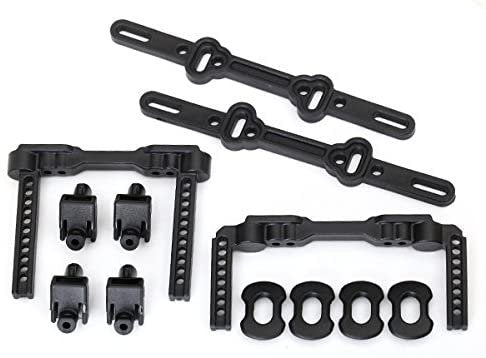 Body mounts front & rear/ body mount posts/ body mount sliders