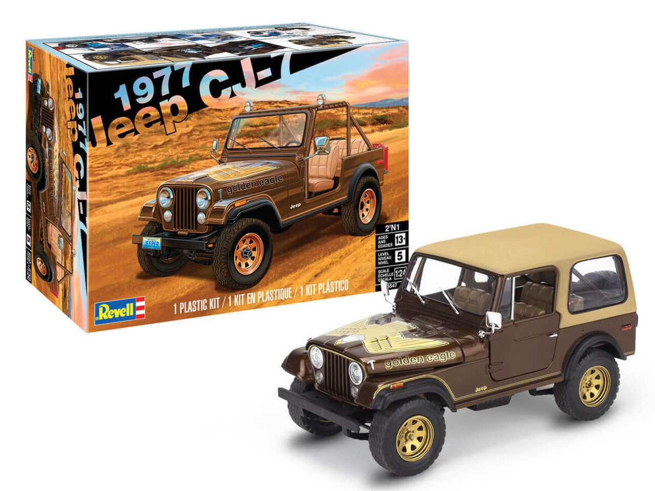 ’77 Jeep CJ-7 2'N1 1:24 CJ7