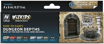 80.251 Wizkids Premium set by Vallejo: Dungeon Dephts Set -